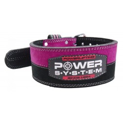 Пояс для важкої атлетики Power System Strong Femme S, чорний-рожевий, код: PS_3850_S_Bl/Pink