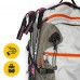 Трекінгові палиці Mountain Goat Peak+ 65-135 см, чорний-рожевий, код: P-5905973404648