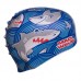 Шапочка для плавання дитяча MadWave Junior Sharky блакитний, код: M057911_N