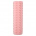 Ролер масажний циліндр (ролик мфр) заповнений піною FitGo Grid Bubble Roller, 450x110 мм, рожевий, код: FI-9392_P
