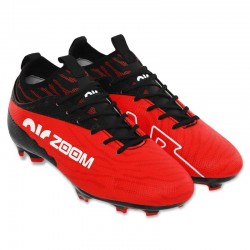 Бутси футбольні Zoom розмір 42, чорний-білий-червоний, код: 220909-2_42BKR Бутси футбольні Zoom розмір 42, чорний-білий-червоний, код: 220909-2_42BKR