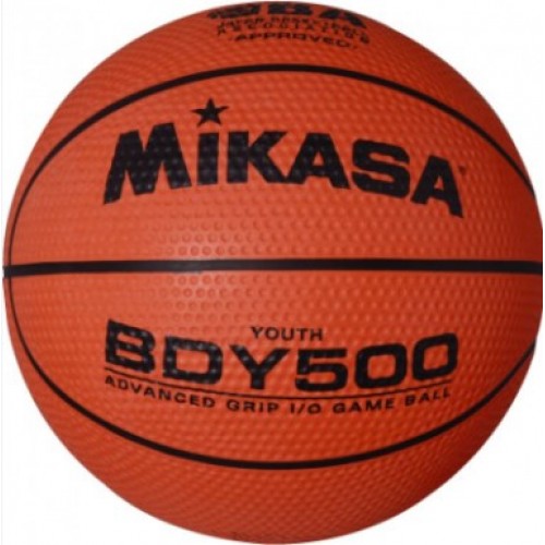 М"яч баскетбольний Mikasa BDY500 №5, помаранчевий, код: 4907225771080 М"яч баскетбольний Mikasa BDY500 №5, помаранчевий, код: 4907225771080
