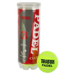М"яч для падел-тенісу Teloon Padel Club 3шт, салатовий, код: WZPA818003-TRAINING-S52 М"яч для падел-тенісу Teloon Padel Club 3шт, салатовий, код: WZPA818003-TRAINING-S52