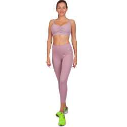 Комплект спортивний жіночий (лосини та топ) V&X S, 42-44, пурпурний, код: WX1168-CK1159_SV