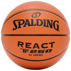 М"яч баскетбольний Spalding React TF-250 №6, помаранчевий, код: 689344403700