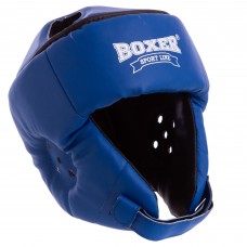 Шолом боксерський Boxer M синій, код: 2030-4_MBL