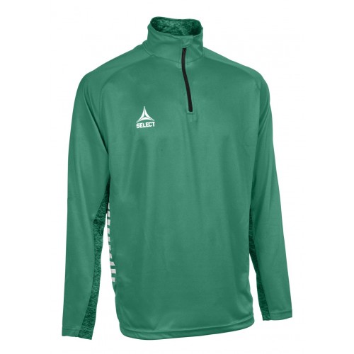 Кофта для тренувань дитяча Select Spain Training Sweat 1/2 Zip 10 років, зелений, код: 5703543300372