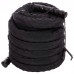 Канат для кроссфіта в захисному рукаві Zelart Battle Rope 12000х38 мм, чорний, код: FI-5719-12