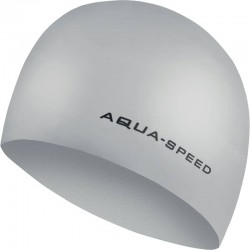 Шапка для плавання Aqua Speed 3D Cap сріблястий, код: 5908217657558