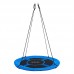 Гойдалка-гніздо кругла 4FIZJO L 100 см Black/Blue, код: P-5907739314529