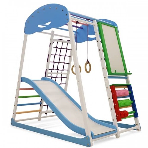 Дитячий спортивний комплекс SportBaby SportWood Sky Plus 7 для дому, код: SportWood Sky Plus 7 Дитячий спортивний комплекс SportBaby SportWood Sky Plus 7 для дому, код: SportWood Sky Plus 7