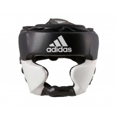 Шолом боксерський тренувальний Adidas Response Standart L, чорно-білий, код: 15559-1021