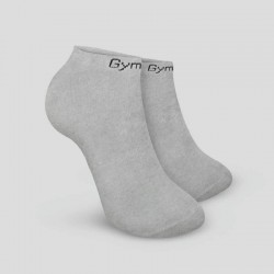 Шкарпетки GymBeam Ankle Socks 3Pack Grey розмір L/XL (39-43), сірий, код: 310032-GB