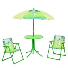 Столик дитячий Bambi з 2-ма стільцями+парасолька, код: 93-74-DINO-MP