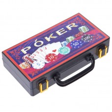 Набір для покеру у пластиковому кейсі SP-Sport 100 фішок, код: 100S-2A-S52 Набір для покеру у пластиковому кейсі SP-Sport 100 фішок, код: 100S-2A-S52