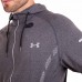 Кофта спортивна на блискавці з капюшоном Under Armour L, зріст 170-175, темно-сірий, код: CO-1831_LDGR