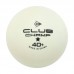 Набір м"ячів для настільного тенісу Dunlop Club Champ 40 6шт, білий, код: DL679345N-S52