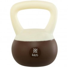 Гиря м"яка Bloom Soft Kettlebell 4кг, білий-коричневий, код: LB7012-4_W Гиря м"яка Bloom Soft Kettlebell 4кг, білий-коричневий, код: LB7012-4_W