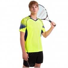 Форма для великого тенісу чоловіча Lingo M, зріст 160-165, салатовий-синій, код: LD-1808A_MLGBL