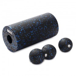 Масажний набір SportVida (Ball 08, Duoball 08 та Foam Roller 30), код: XR-0078