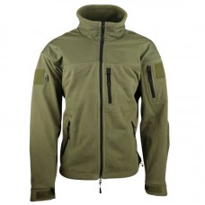 Фліс тактичний KOMBAT UK Defender Tactical Fleece XXXL, оливковий, код: kb-dtf-olgr-xxxl