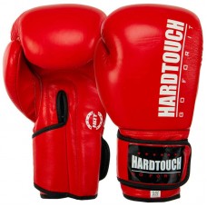 Боксерські рукавиці шкіряні Hard Touch 14 унції, червоний, код: BO-7714_14R