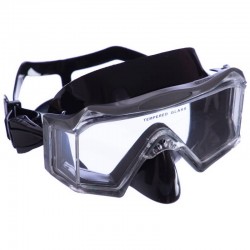 Маска для плавання Legend чорний-сірий, код: M312-SIL_BKGR Маска для плавання Legend чорний-сірий, код: M312-SIL_BKGR