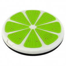 Диск здоров"я масажний з магнітами FitGo 300 мм, салатовий-білий, код: FI-0902_LG