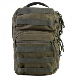 Рюкзак тактичний однолямковий Kombat Mini Molle Recon Shoulder Bag, оливковий, код: kb-mmrsb-olgr
