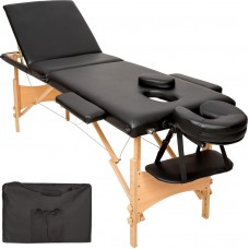 Масажний стіл Tectake Daniel 3-зонний - чорний, код: M-9864647-IN