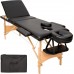 Масажний стіл Tectake Daniel 3-зонний - чорний, код: M-9864647-IN