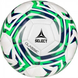 М"яч футбольний Select FB Classic v25 №4, білий-зелений, код: 5703543395361