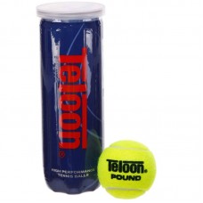 М"яч для великого тенісу Teloon Pound 3шт салатовий, код: WZT828003-S52 М"яч для великого тенісу Teloon Pound 3шт салатовий, код: WZT828003-S52
