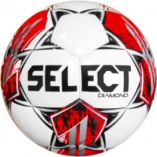 М’яч футбольний Select Diamond №3 біло-червоний, код: 5703543317110