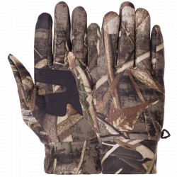 Рукавиці для полювання та риболовлі Tactical універсальний розмір, камуфляж ліс, код: BC-9242