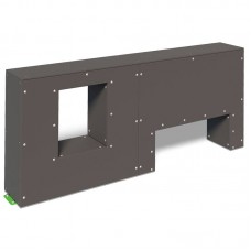 Стіна з проломами InterAtletika 2600х400х1100 мм, код: KF907.28-SM Стіна з проломами InterAtletika 2600х400х1100 мм, код: KF907.28-SM