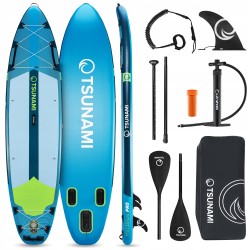 Надувна SUP дошка Tsunami Pro 350 см з веслом T15, код: P-5905973405638