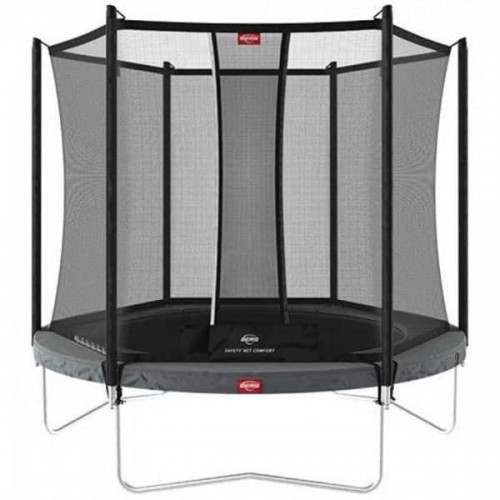Батут із захисною сіткою Berg Favorit Grey + Safety Net Comfort 3800 мм, код: 35.12.94.00