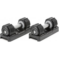 Регульовані гантелі UnderFit Half Human 2x5 кг, код: M-14126140-IN