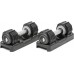 Регульовані гантелі UnderFit Half Human 2x5 кг, код: M-14126140-IN