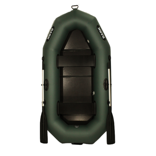 Двомісний надувний гребний човен Bark книжка, 2400х1200х320 мм, код: В-240-KN