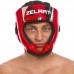 Шолом боксерський відкритий Zelart XL чорний-червоний, код: BO-1316_XLR-S52
