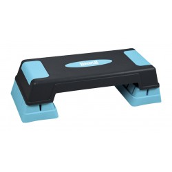Степ-платформа PowerPlay (3 рівні 12-17-22 см) чорно-блакитна, код: PP_4329_(3)_Black/Blue