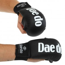 Накладки (рукавички) для карате Daedo M чорний, код: KM600_MBK