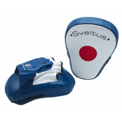 Лапи боксерські професійні Sveltus Contender 270х200х135 мм, 2 шт, синій-білий, код: SLTS-6045-TS