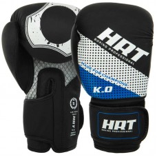Боксерські рукавиці Hard Touch 10 унцій, чорний-синій, код: BO-8469_10BKBL