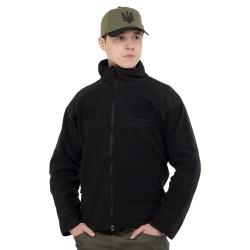 Куртка флісова Tactical Military Rangers 2XL (50-52), чорний, код: ZK-JK6003_2XLBK