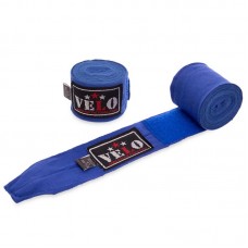 Бинти боксерські професійні Velo синій, код: 4080-3_5_BL