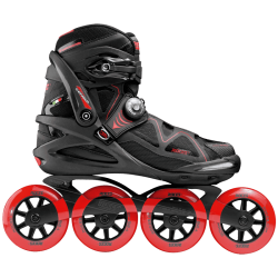 Роликові ковзани Roces Gymnasion 2.0 розмір 41, чорно-червоний, код: 400836/41 (BLACK-RED)-ST