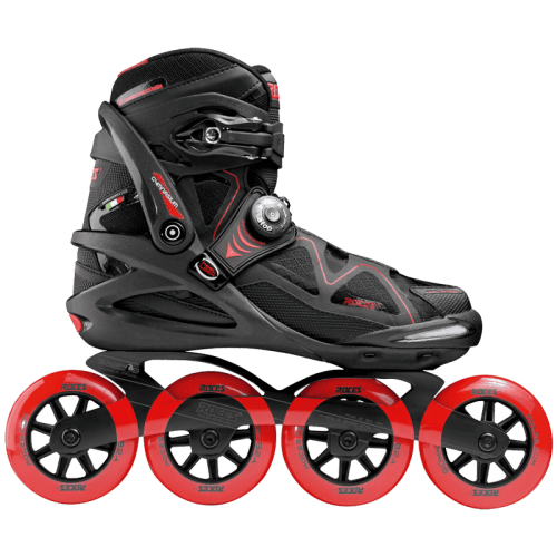 Роликові ковзани Roces Gymnasion 2.0 розмір 41, чорно-червоний, код: 400836/41 (BLACK-RED)-ST
